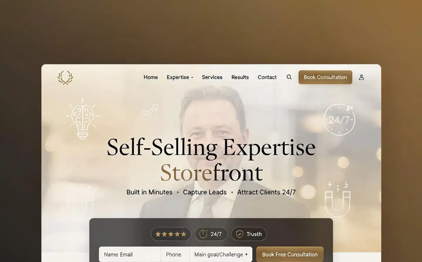 AI Website Builder: Turn Your Expertise Into a Self-Selling Digital Storefront