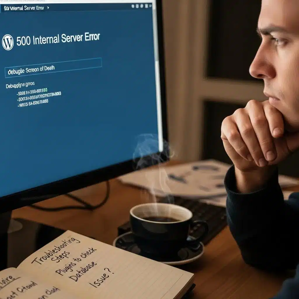 WordPress Troubleshooting Services You Can Trust 1 Close-up of WordPress error message being analyzed
