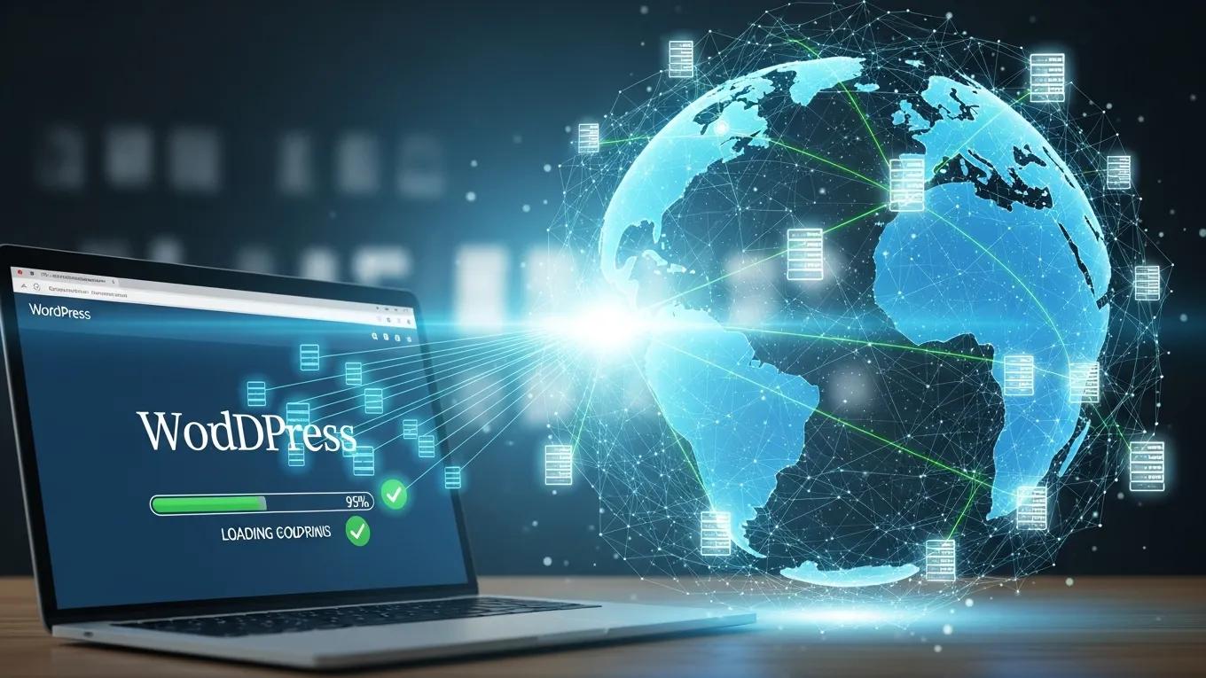 Improving WordPress Performance with Caching 2 CDN integration enhancing WordPress caching and site speed