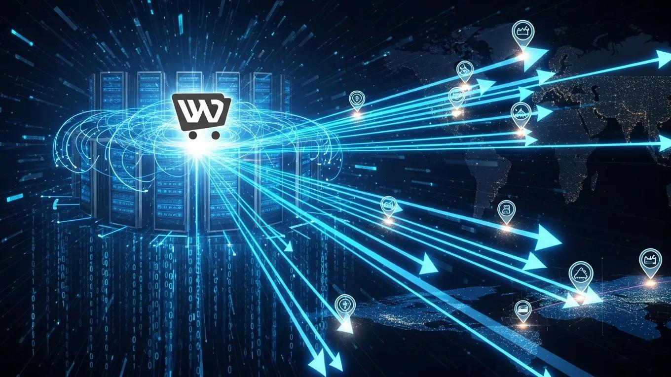 WooCommerce Optimization: 9 Powerful Scaling Strategies 2 Illustration of CDN integration benefits for enhancing WooCommerce speed