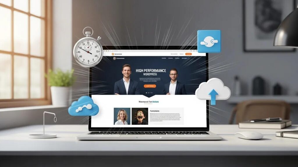 WordPress website performance enhancement with caching plugins