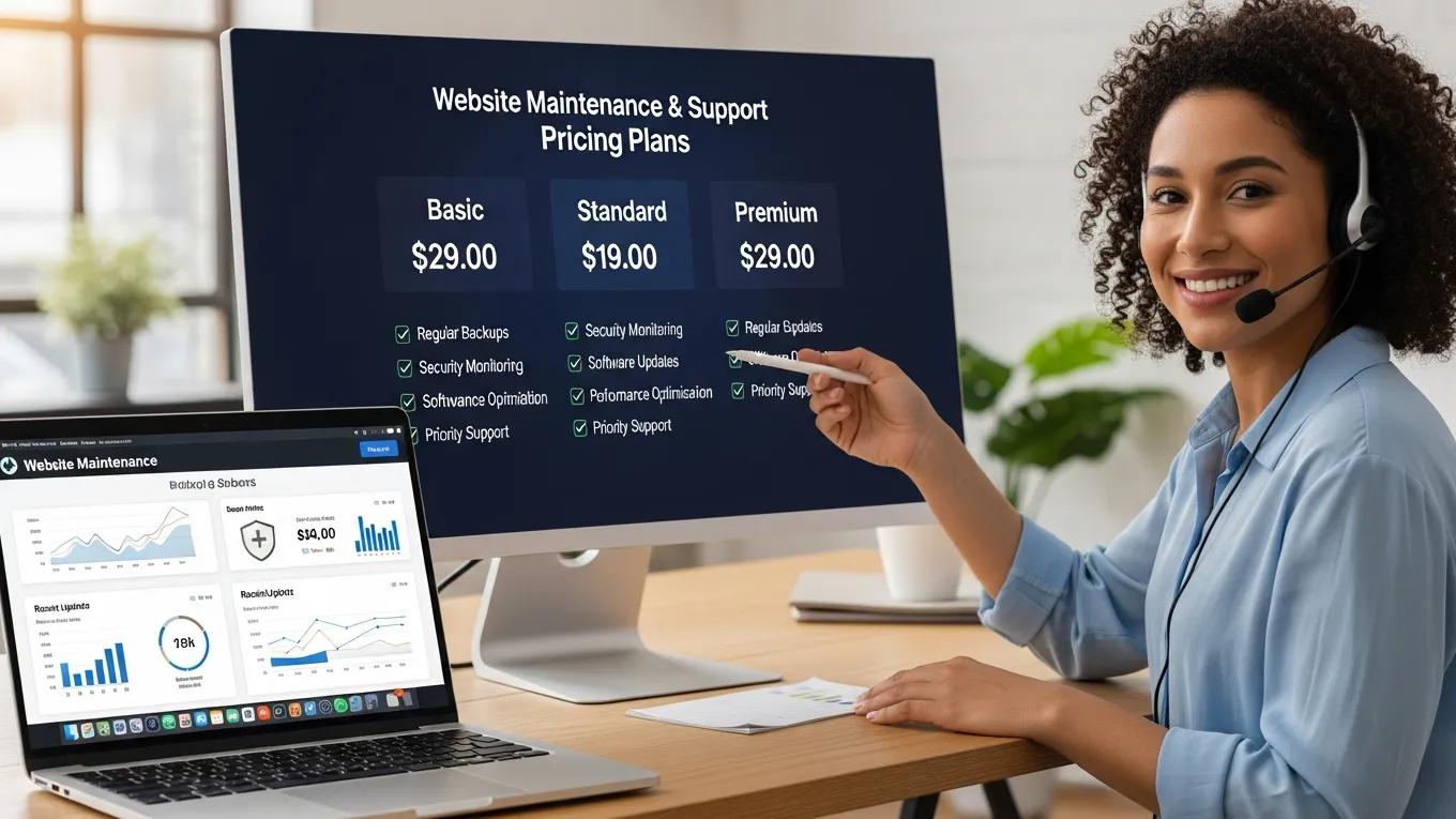 Website Cost for Small Business: Ultimate Guide 1 WP Support Lab website maintenance and support pricing plans