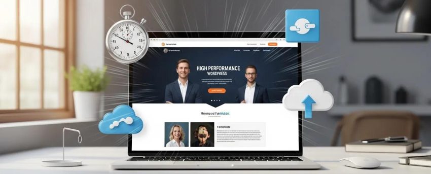 WordPress website performance enhancement with caching plugins